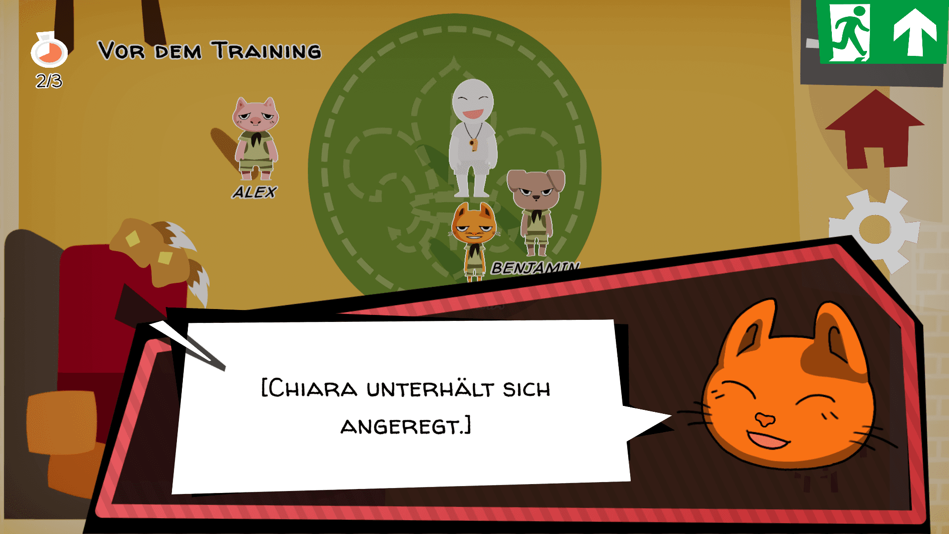 Screenshot 5: Potvic redet mit Perp