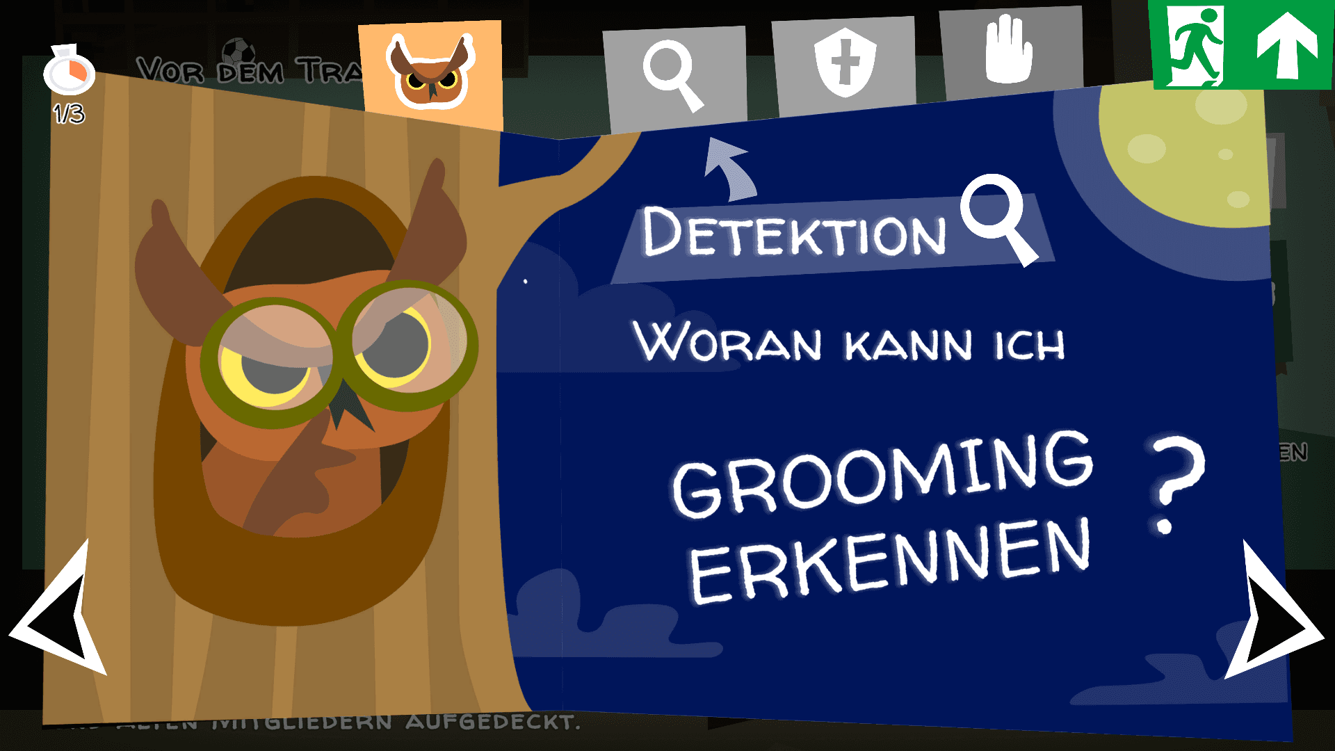 Screenshot 7: Woran kann ich Grooming erkennen