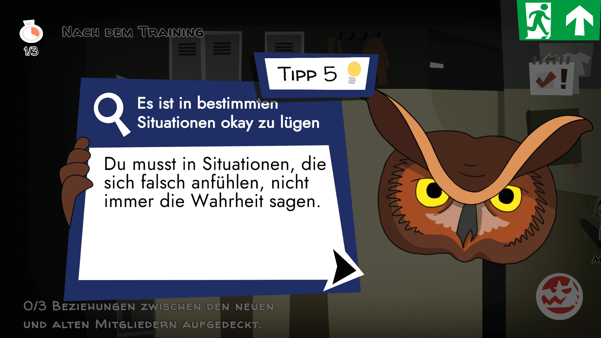 Screenshot 9: Eulentipp