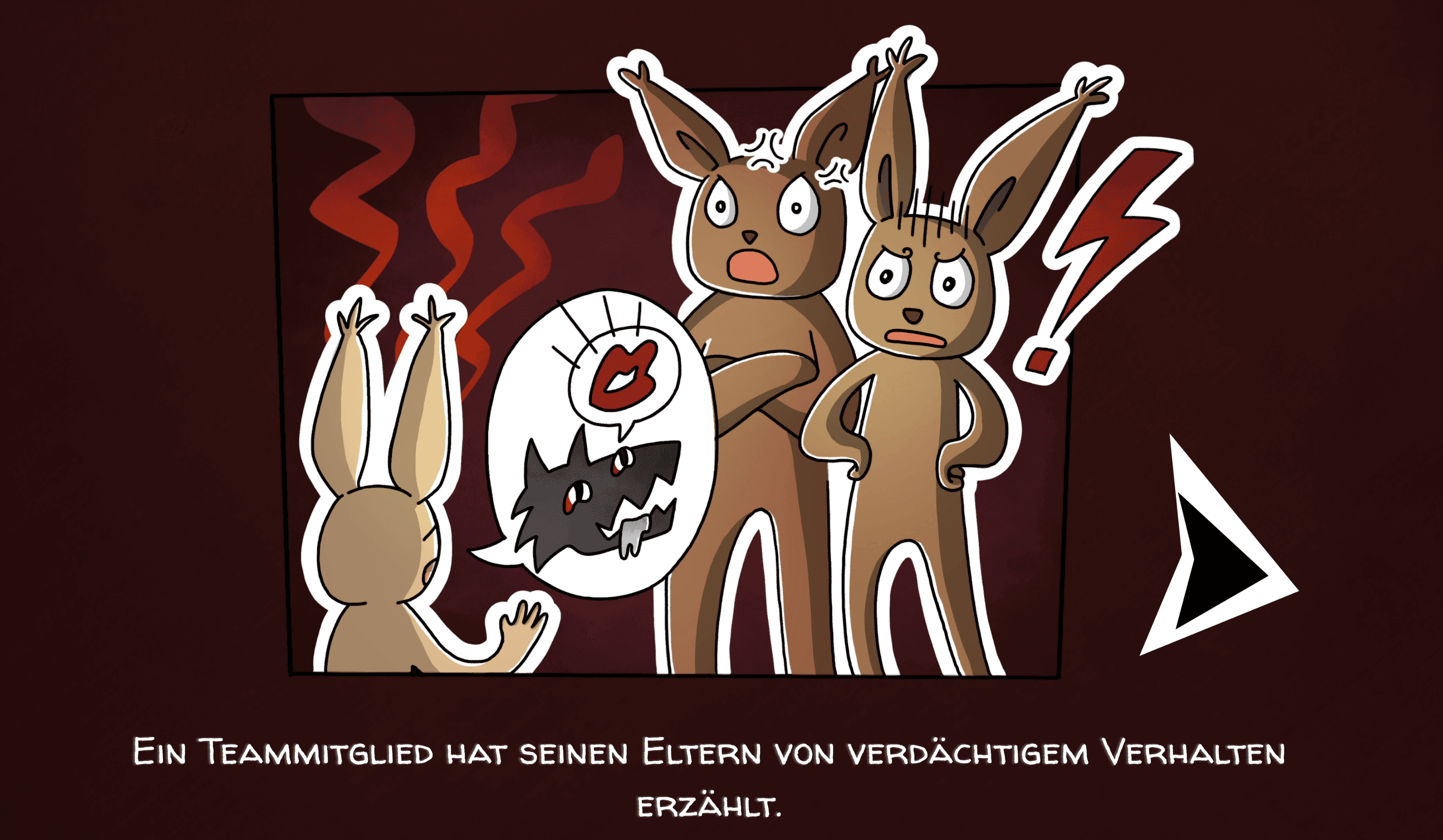 Spielende: Vereinsmitglied erzählt seinen Eltern