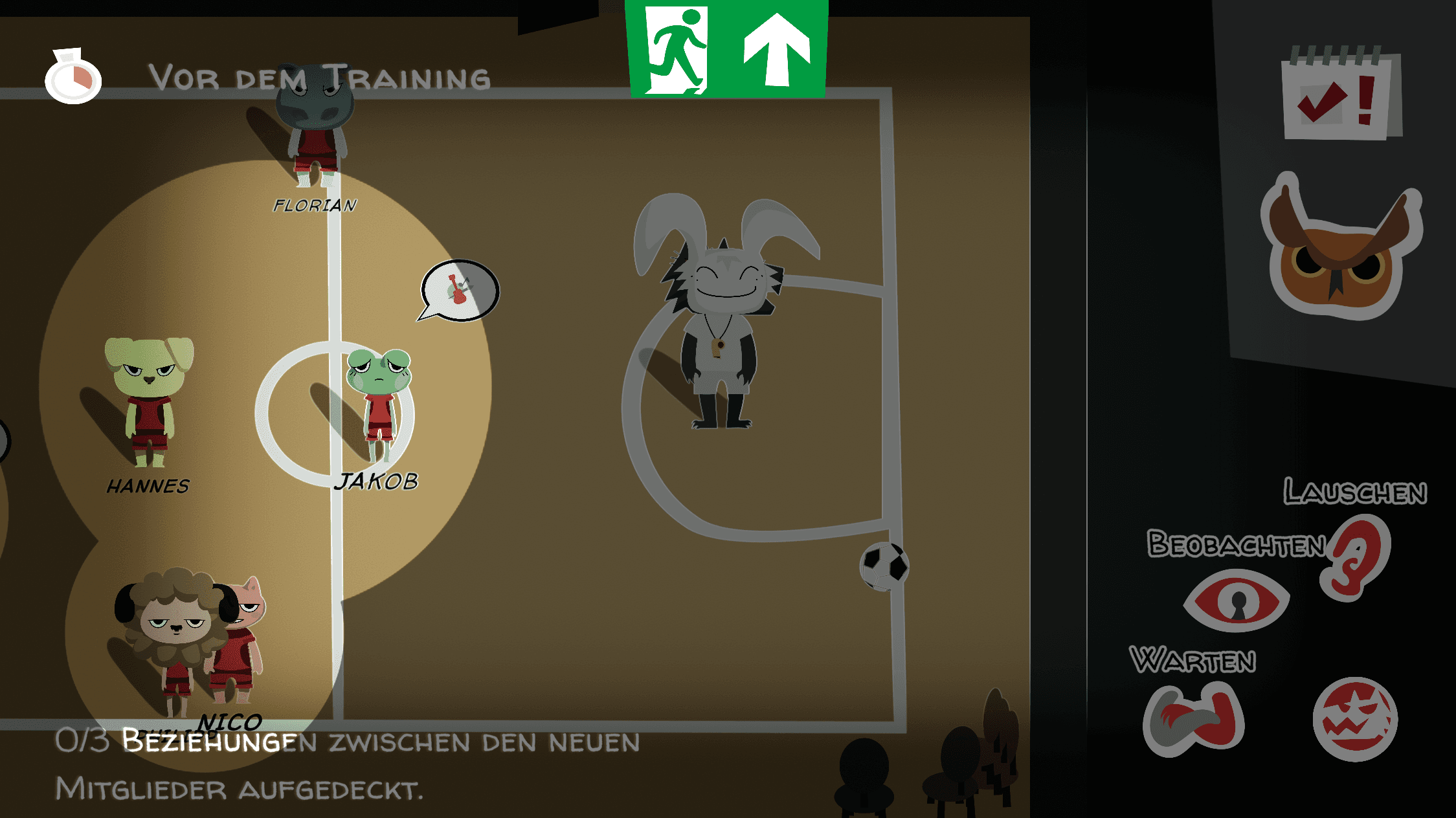 „Lauschen“