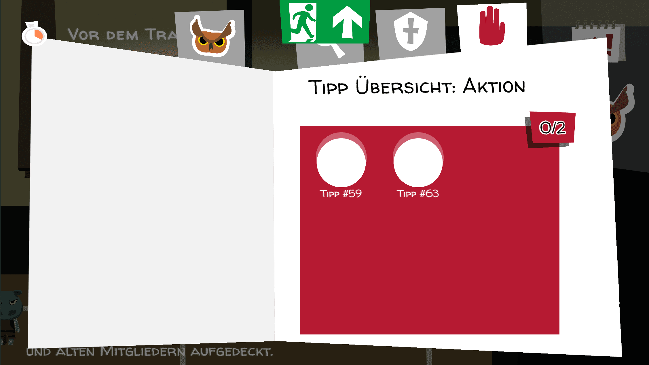 Tipp Übersicht: Aktion
