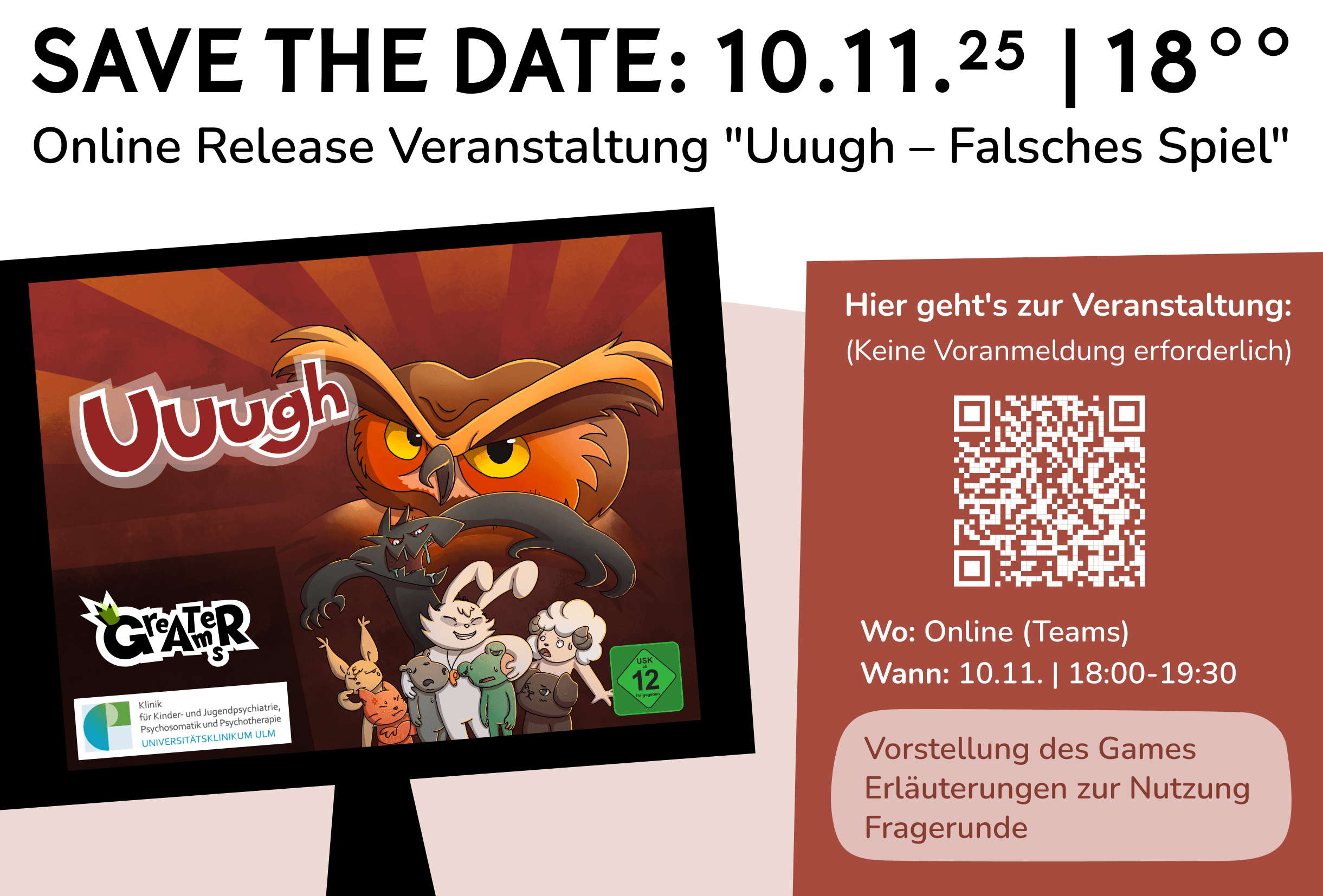 Save the Day Flyer Seite 1