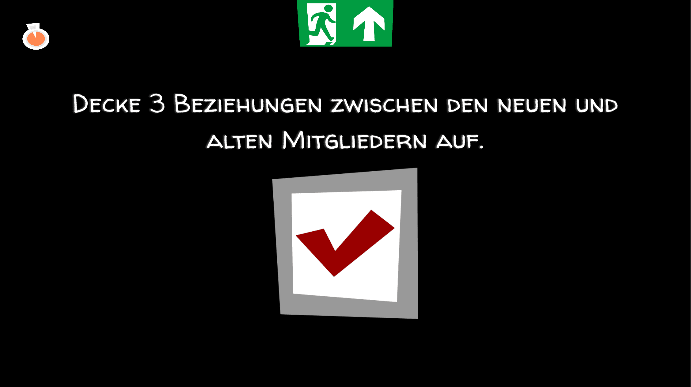 Aufgaben im Szenario